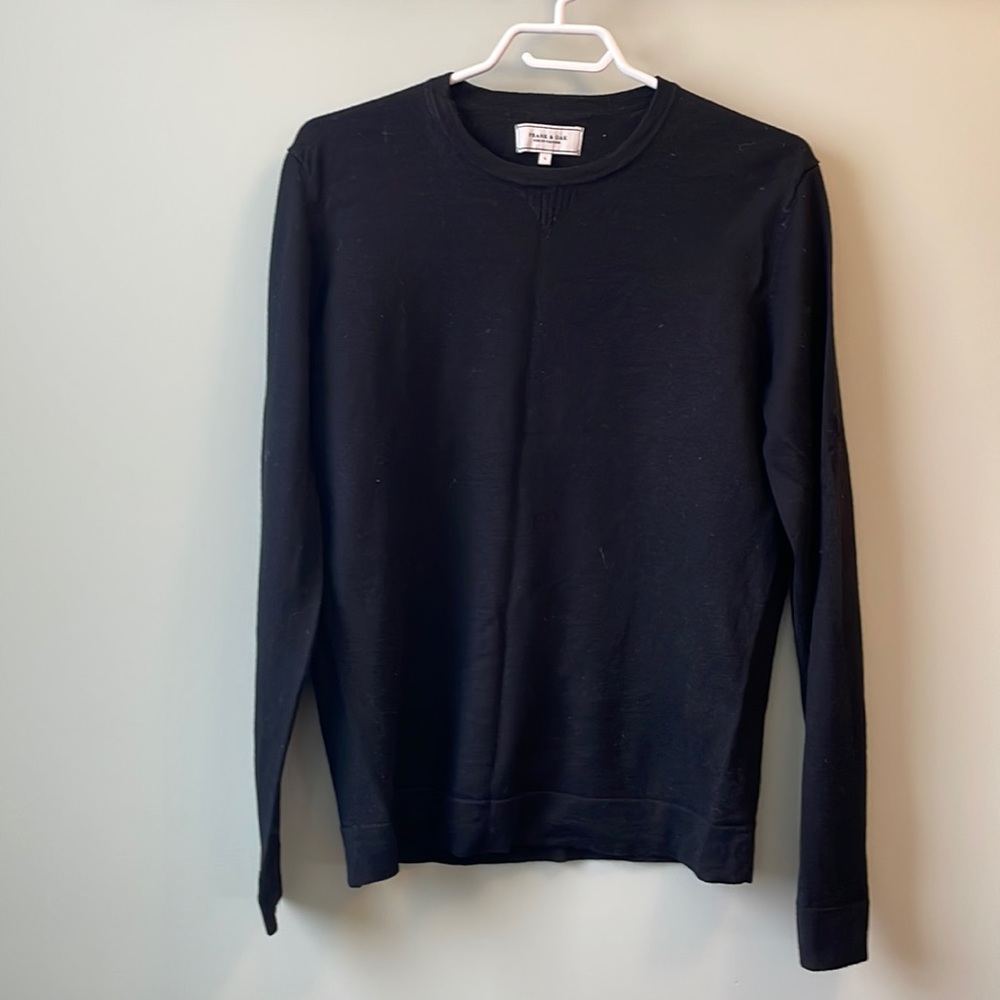 Frank & Oak black sweater